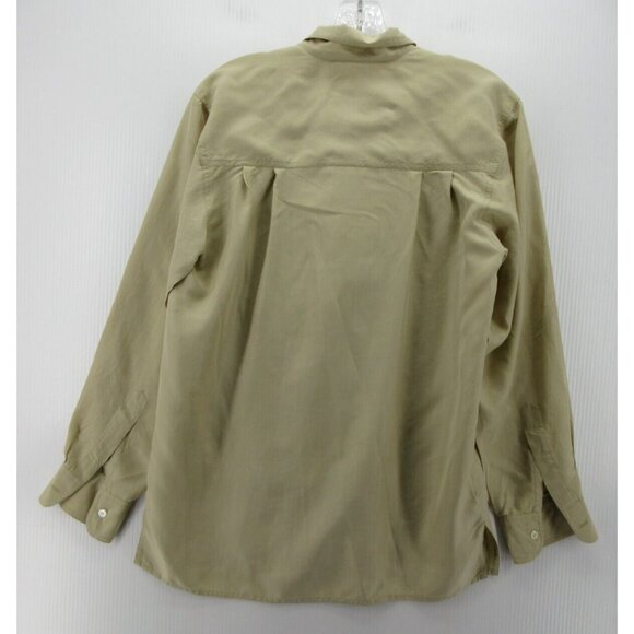 James Meade Top Large Silk Shirt Button Down Lagenlook Cottage 34 - Picture 6 of 10